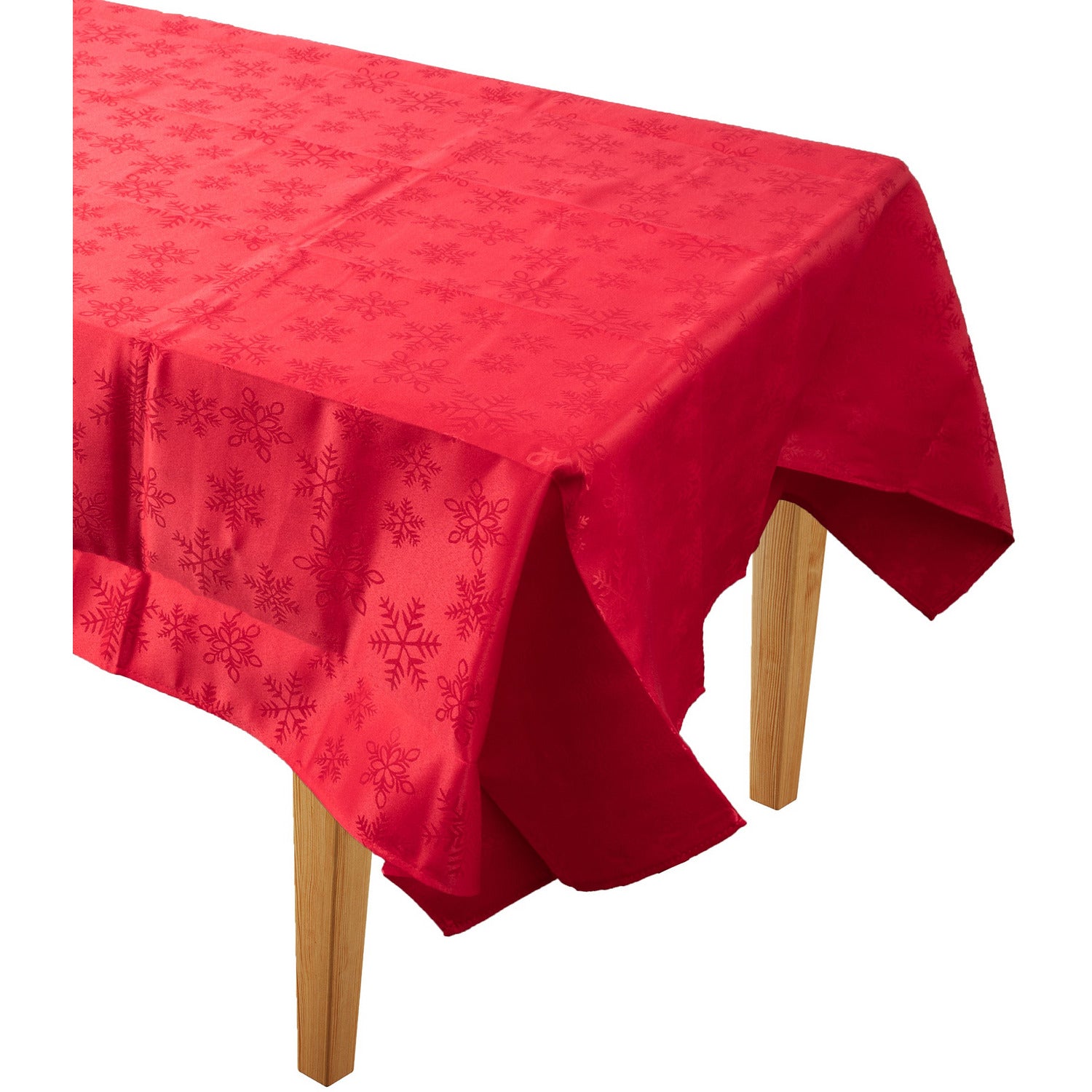 VESTIAMO CASA GRAN NATALE - Tovaglia natalizia antimacchia Jacquard 4 posti 140x140 cm